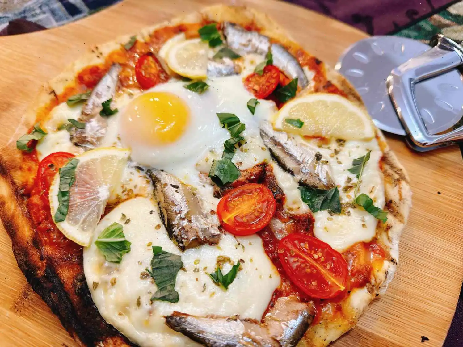 Sardine Pizza Recipe
