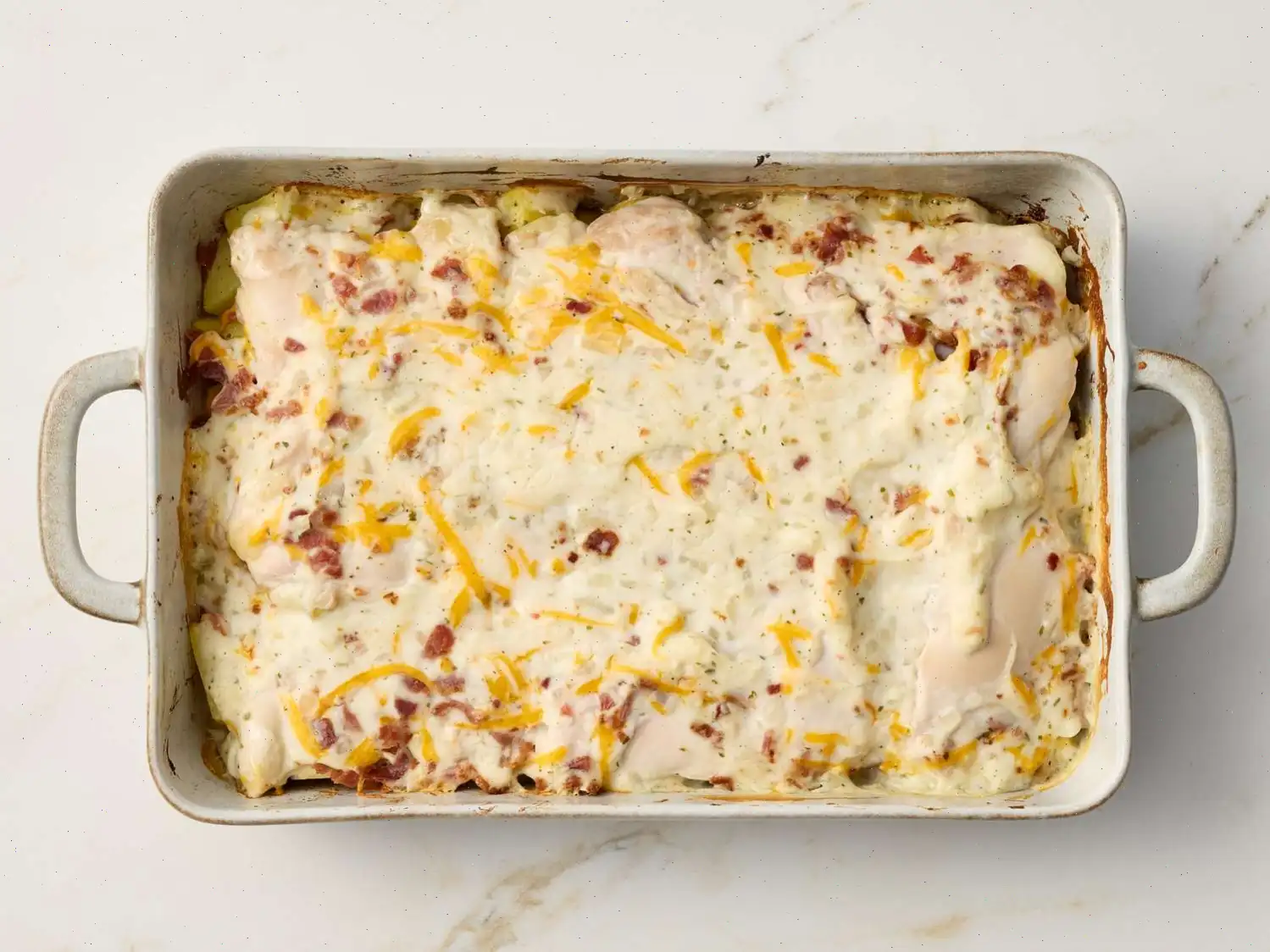 Chicken Bacon Ranch Potato Bake Recipe