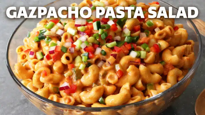 Gazpacho Pasta Salad Recipe