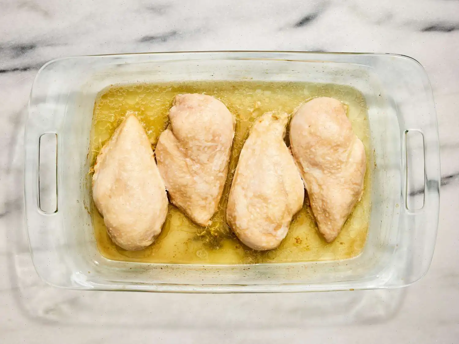 Three-Ingredient Baked Chicken Breasts Recipe