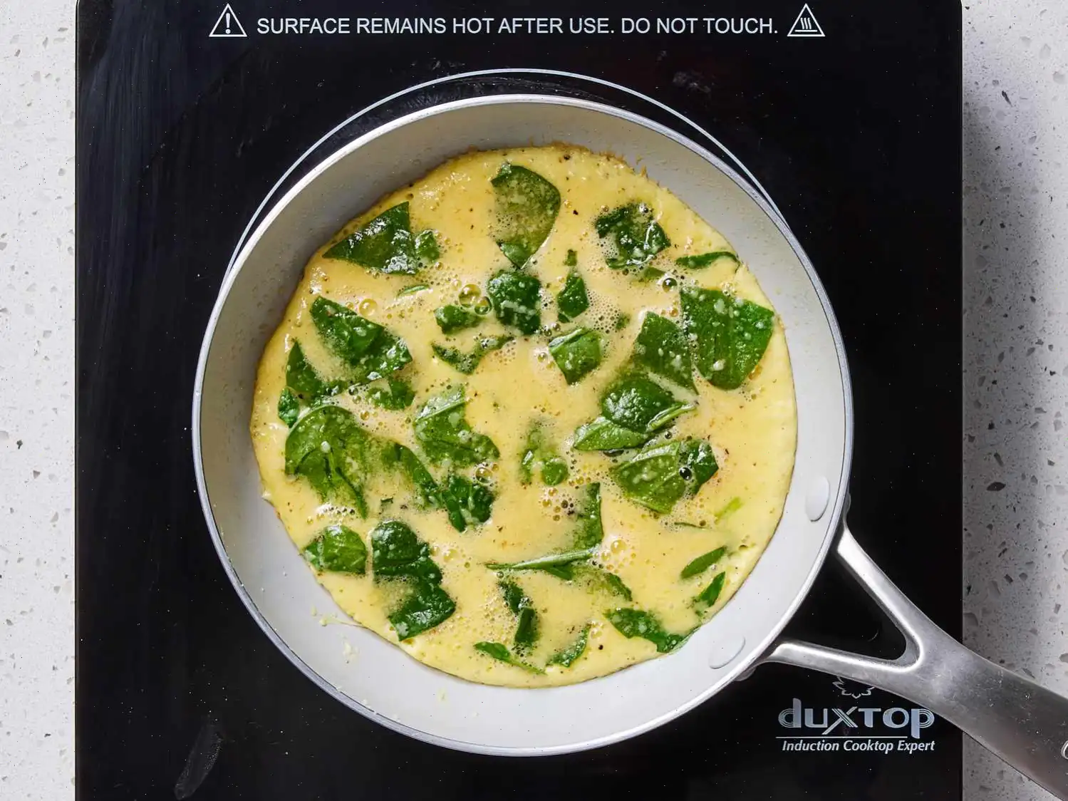 Baby Spinach Omelet Recipe