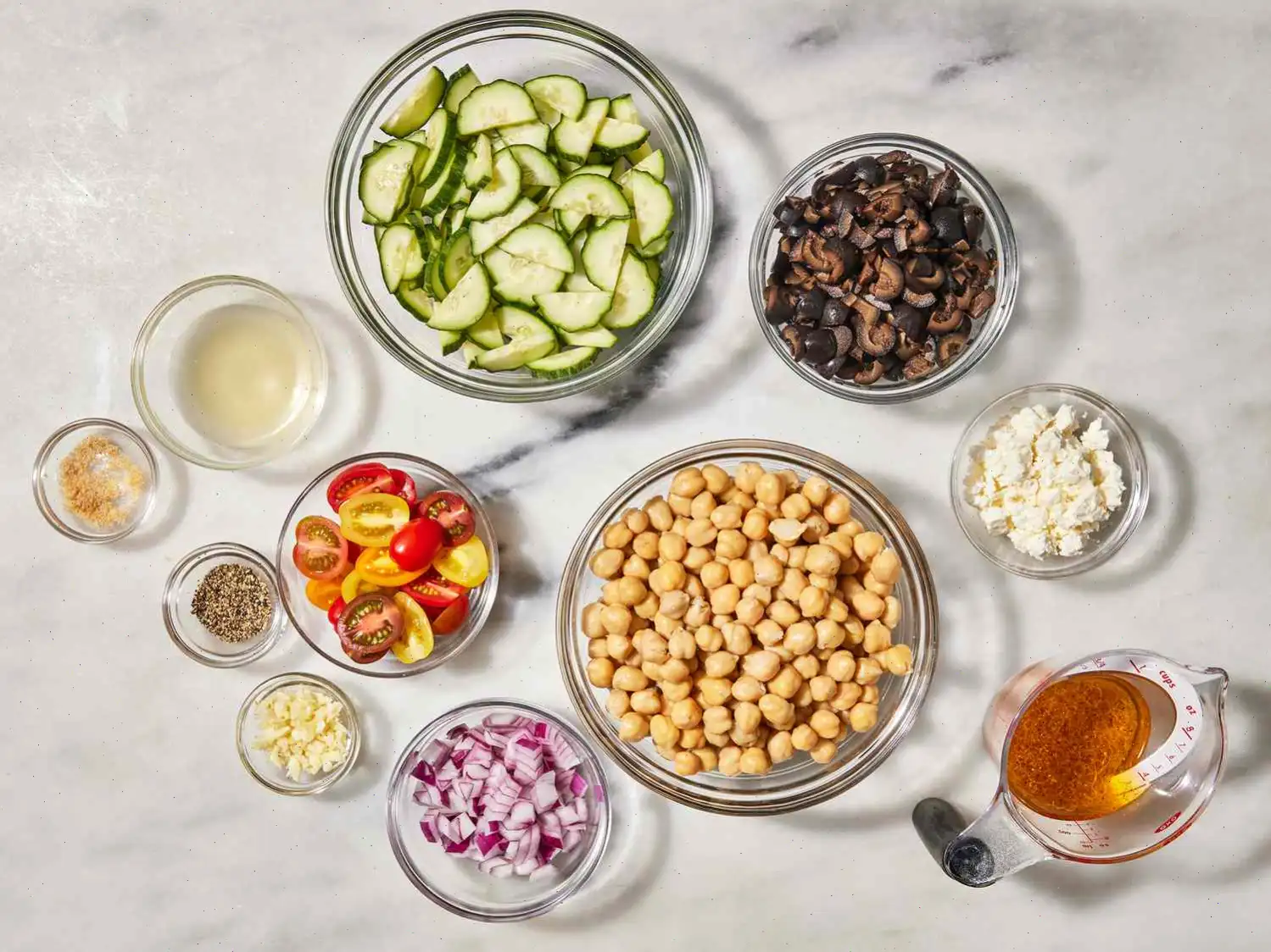 Greek Garbanzo Bean Salad Recipe