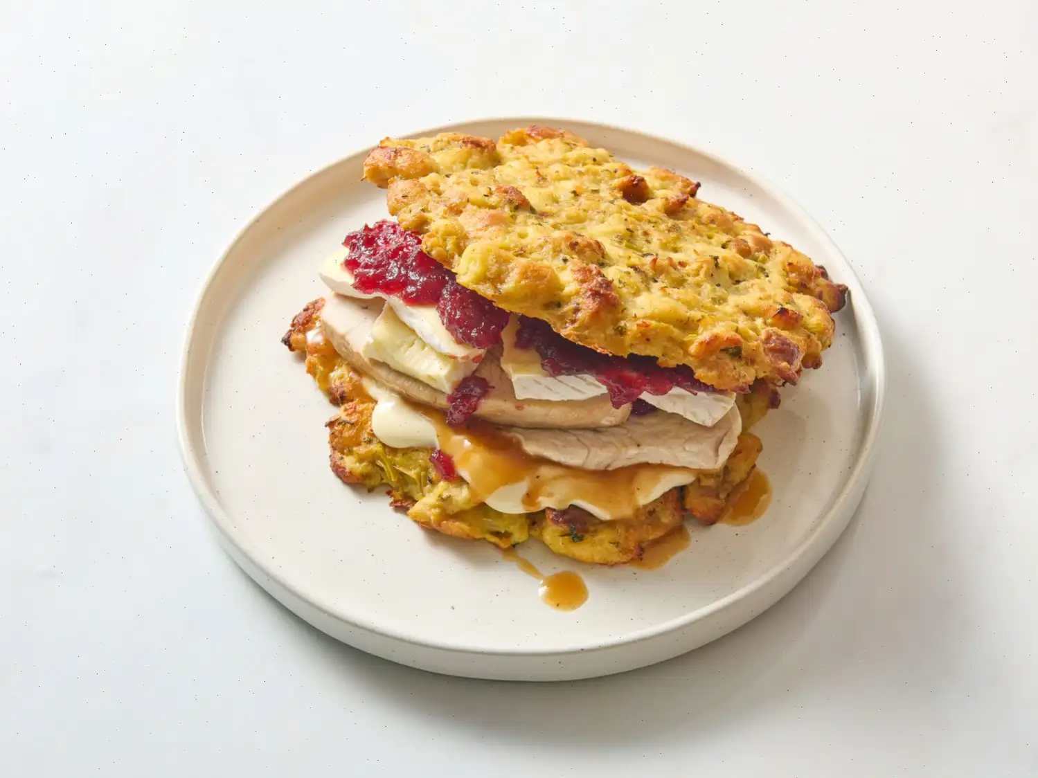 Smashed Stuffing Sandwich