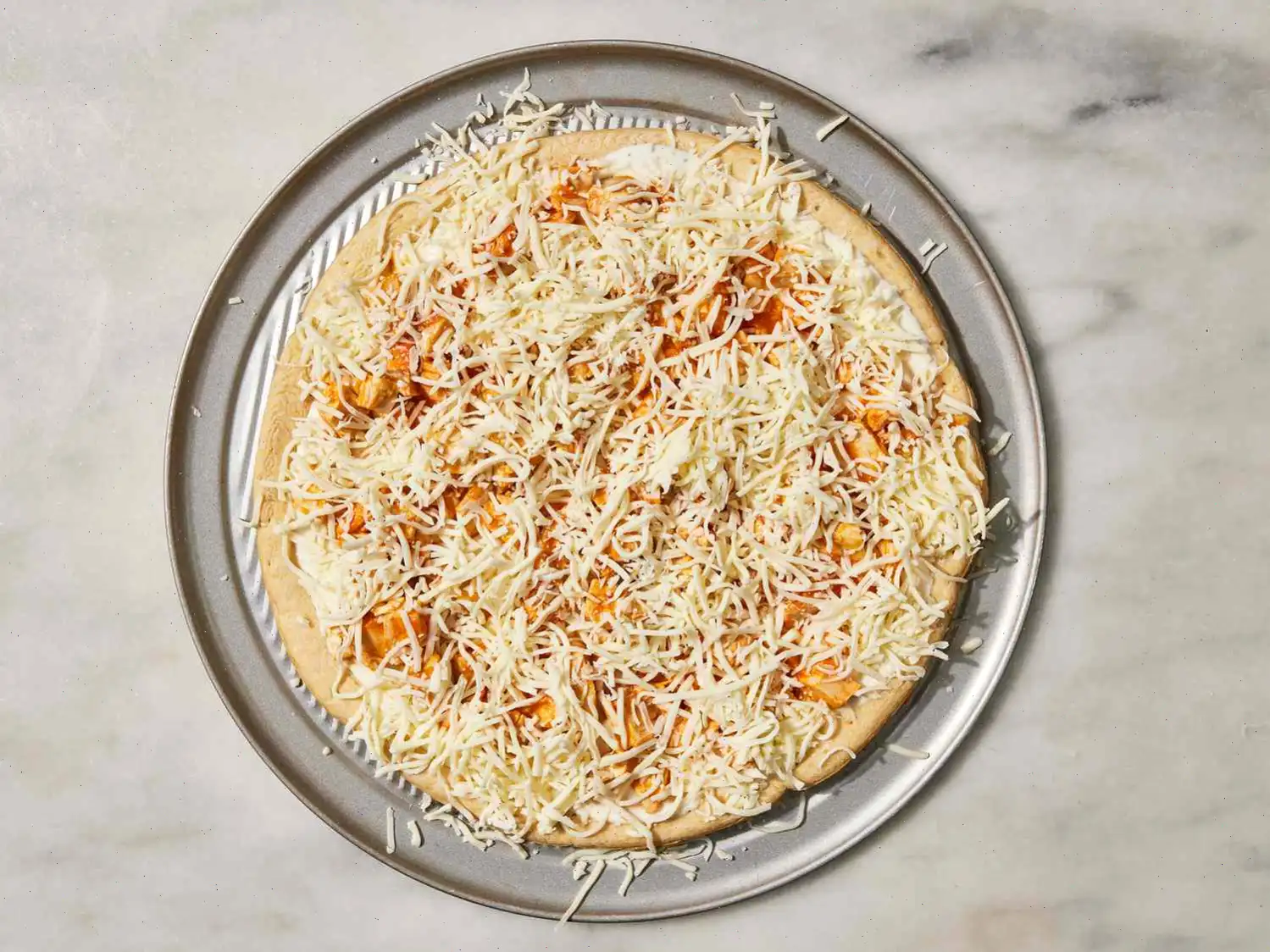 Buffalo-Style Chicken Pizza Recipe