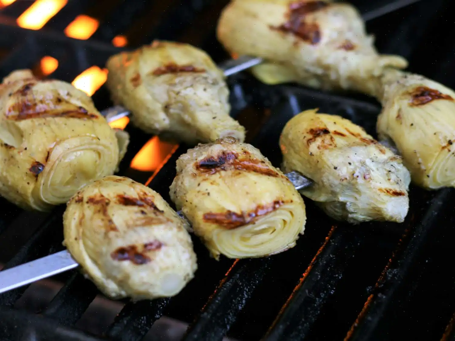 Grilled Artichoke Hearts Recipe