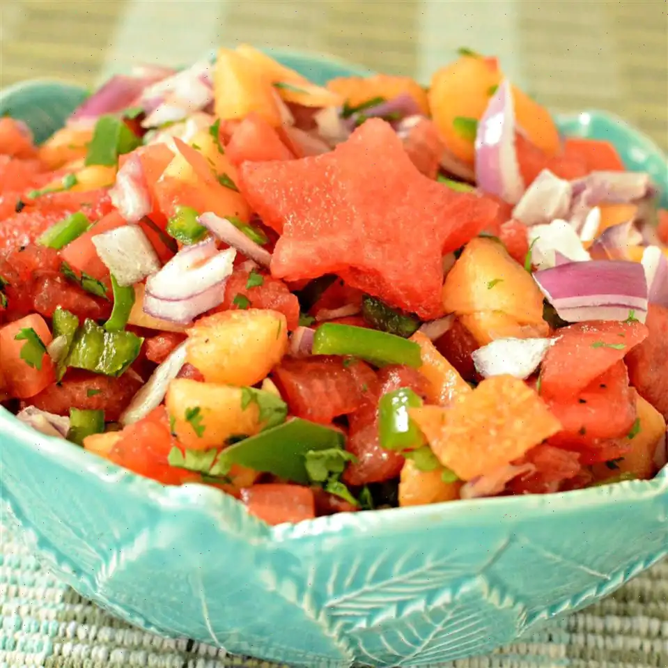 Watermelon Tomato Salsa Recipe