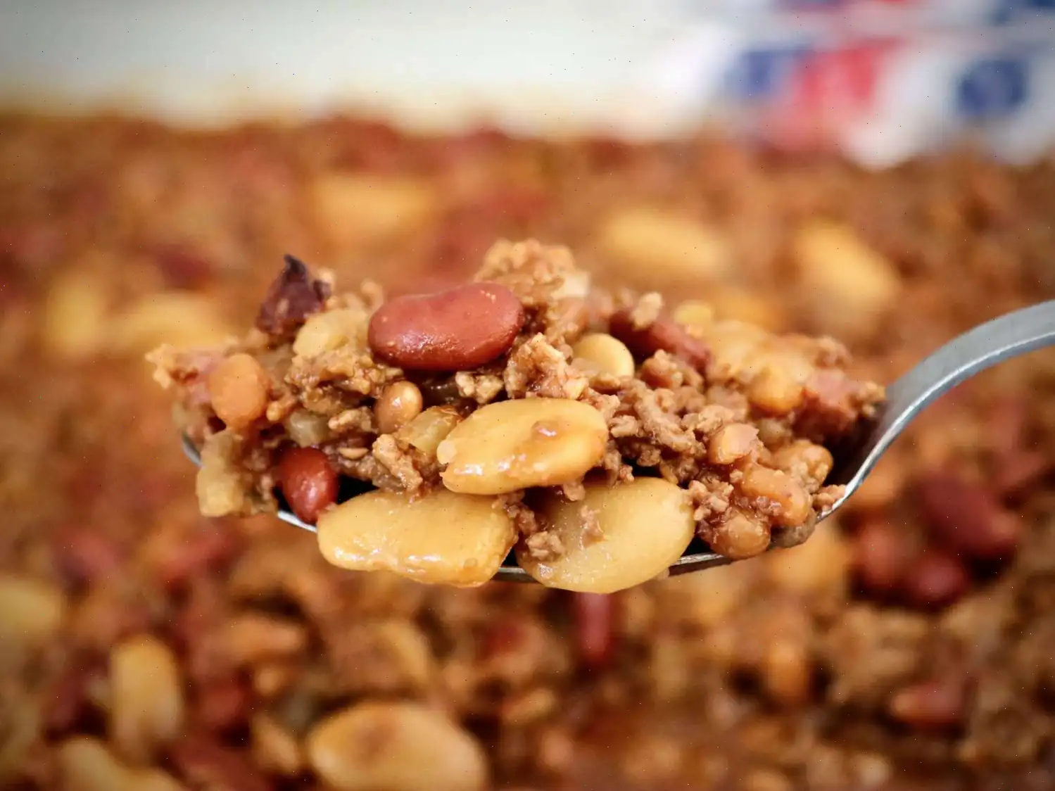 Three Bean Potluck Casserole Recipe