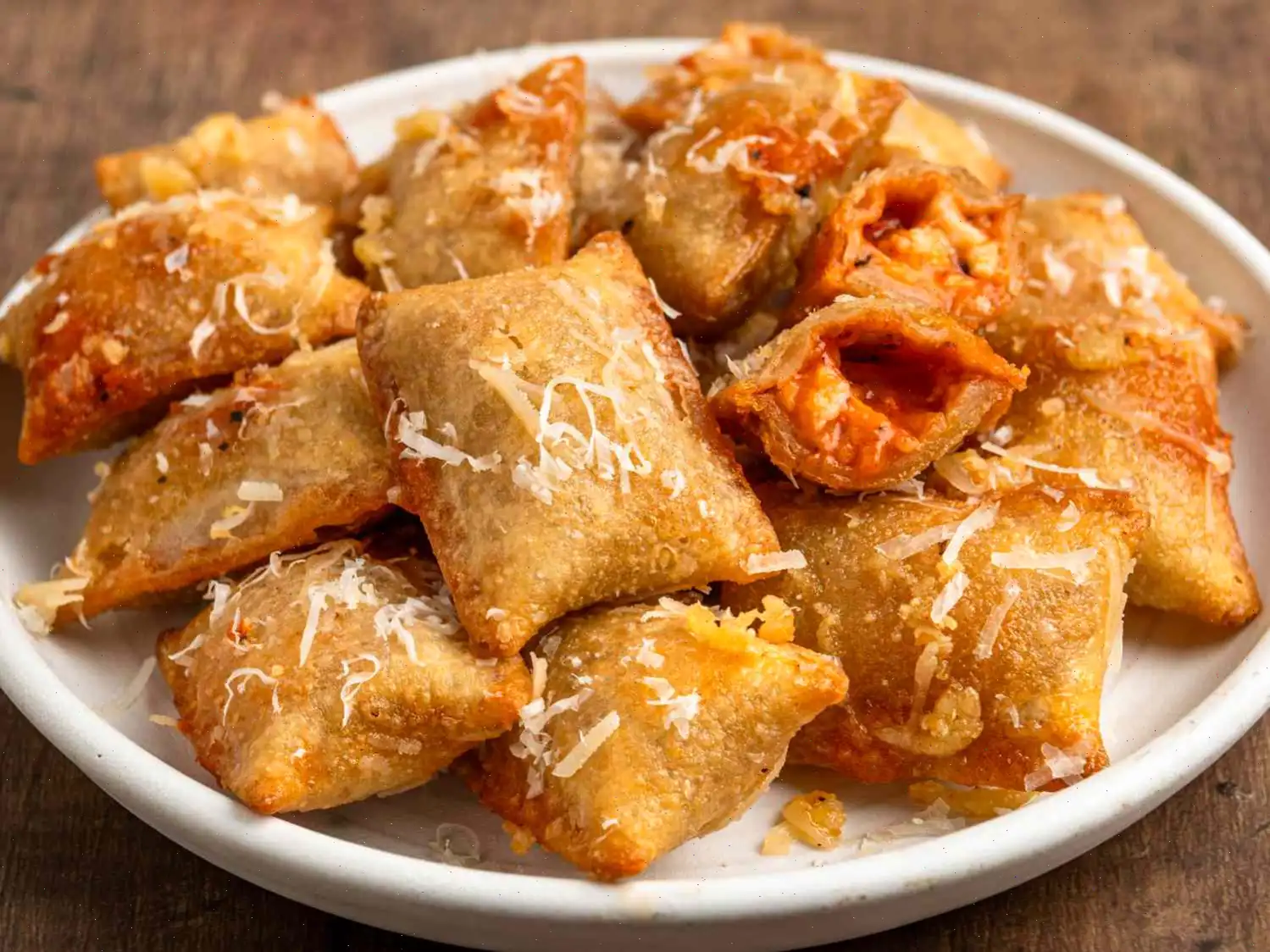 Parmesan Garlic Pizza Rolls Recipe