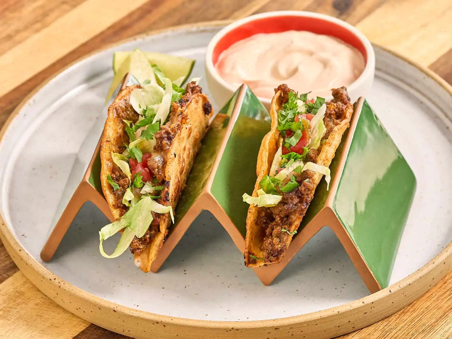 Crispy Fried Ground Beef Tacos Recipe