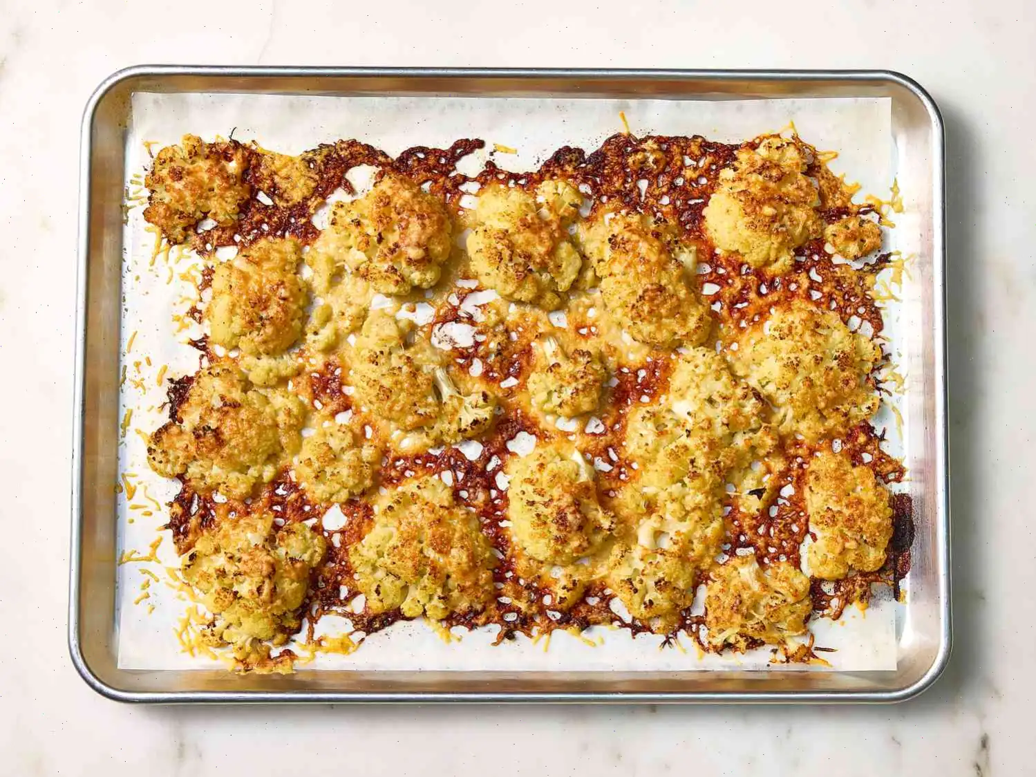 Parmesan-Crusted Smashed Cauliflower Recipe
