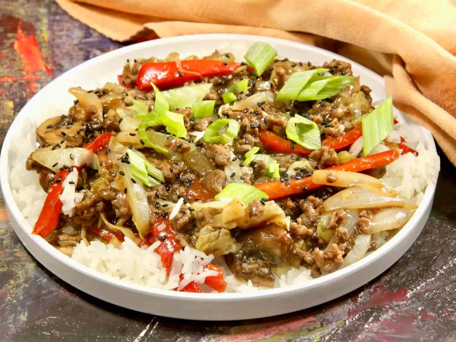 Ground Beef Stir Fry Recipe