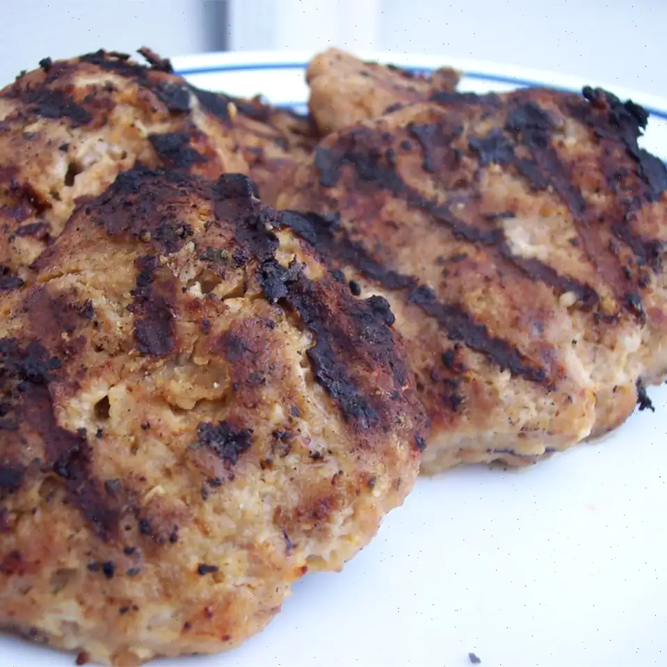 Buffalo Blue Cheese Chicken Burgers Recipe