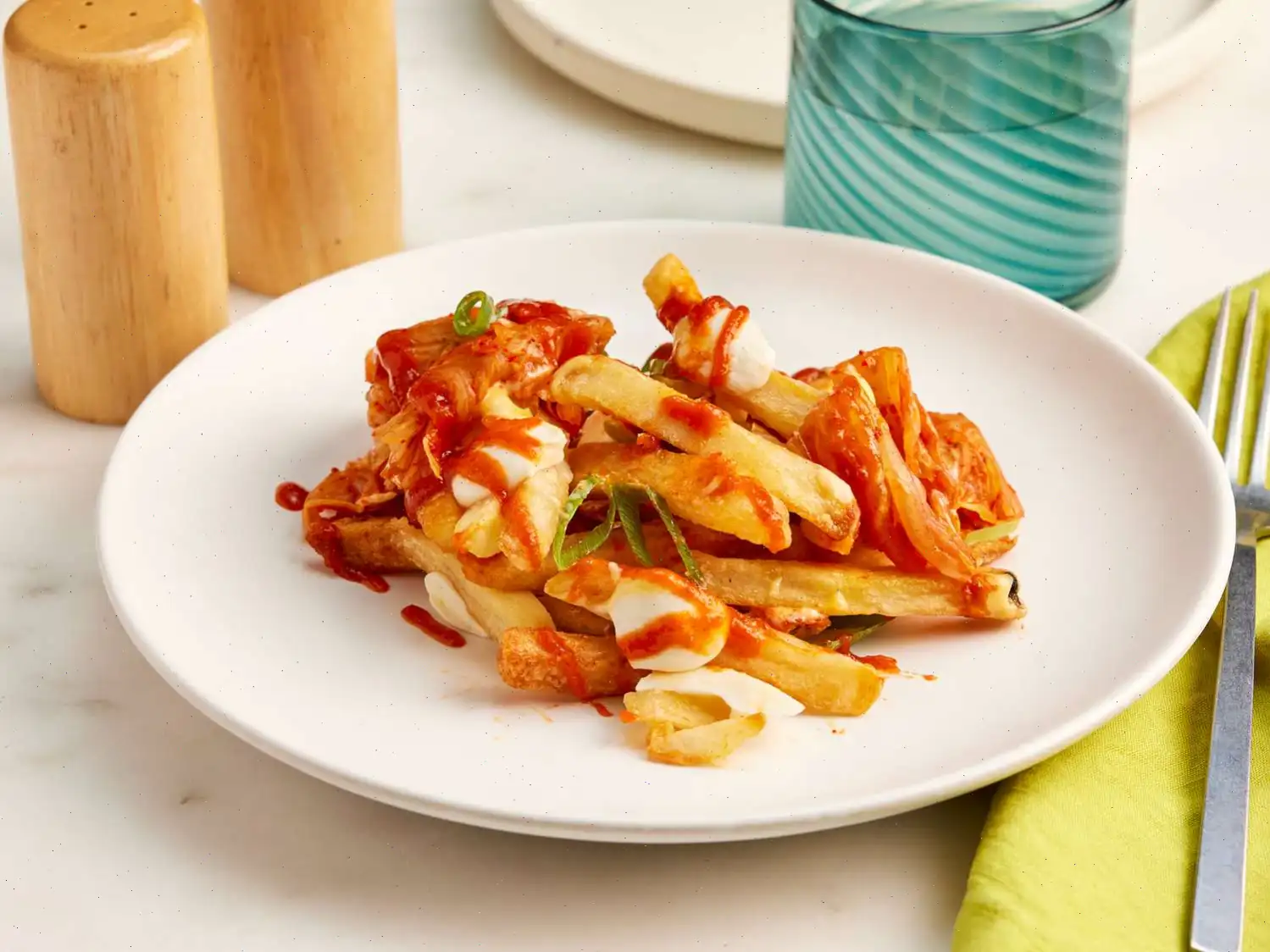 Loaded Kimchi Fries Recipe