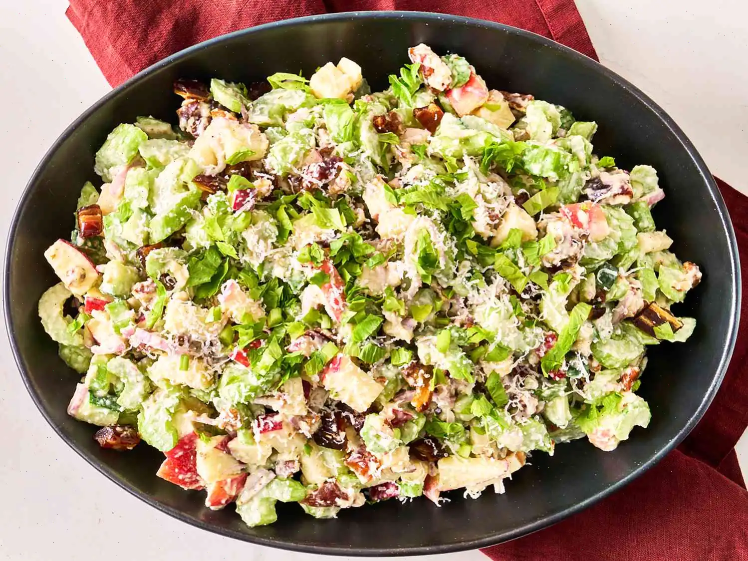 Celery Parmesan Date Salad Recipe