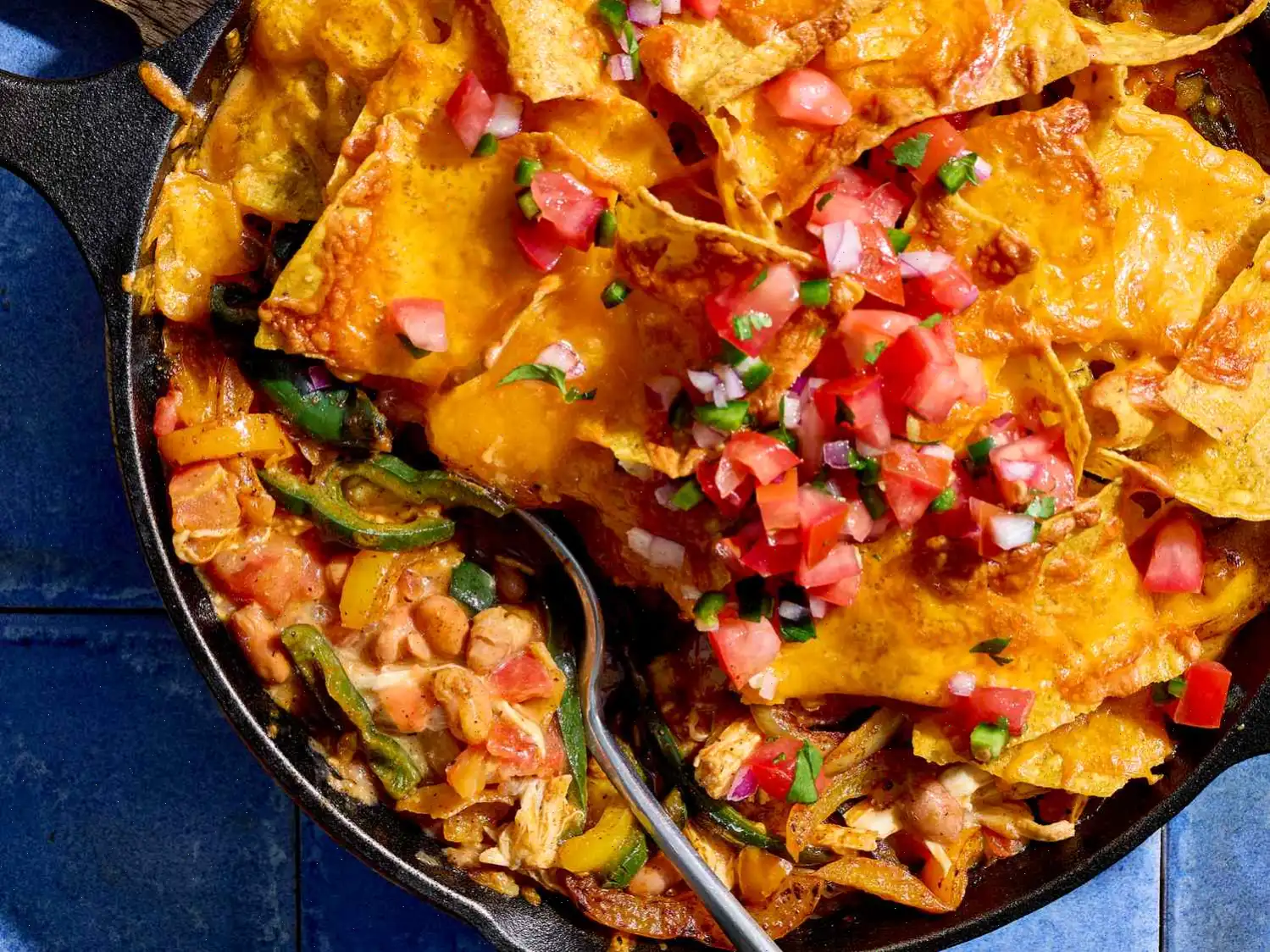 Chicken Fajita Skillet Casserole Recipe