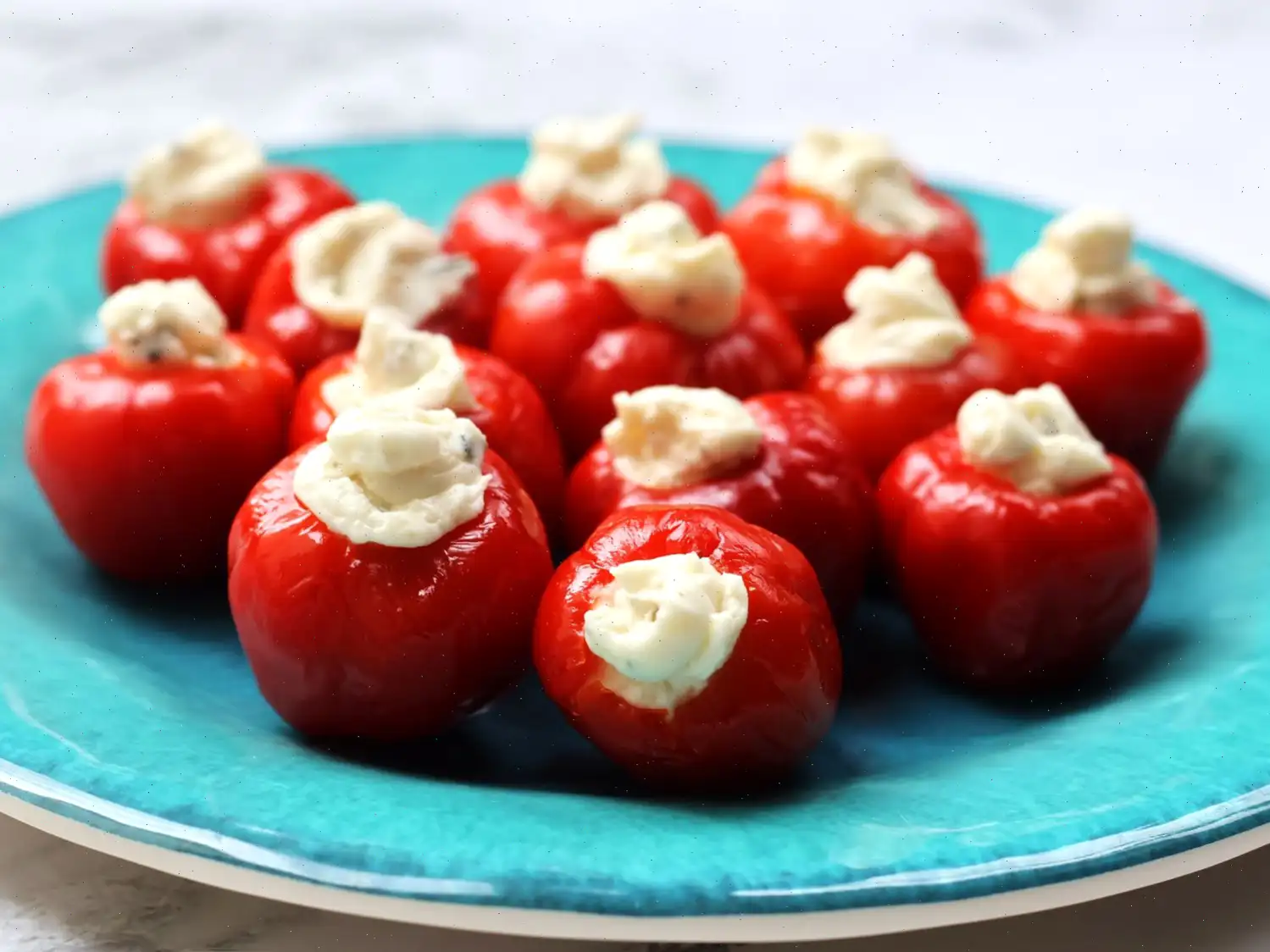 Boursin-Stuffed Peppadew Peppers Recipe