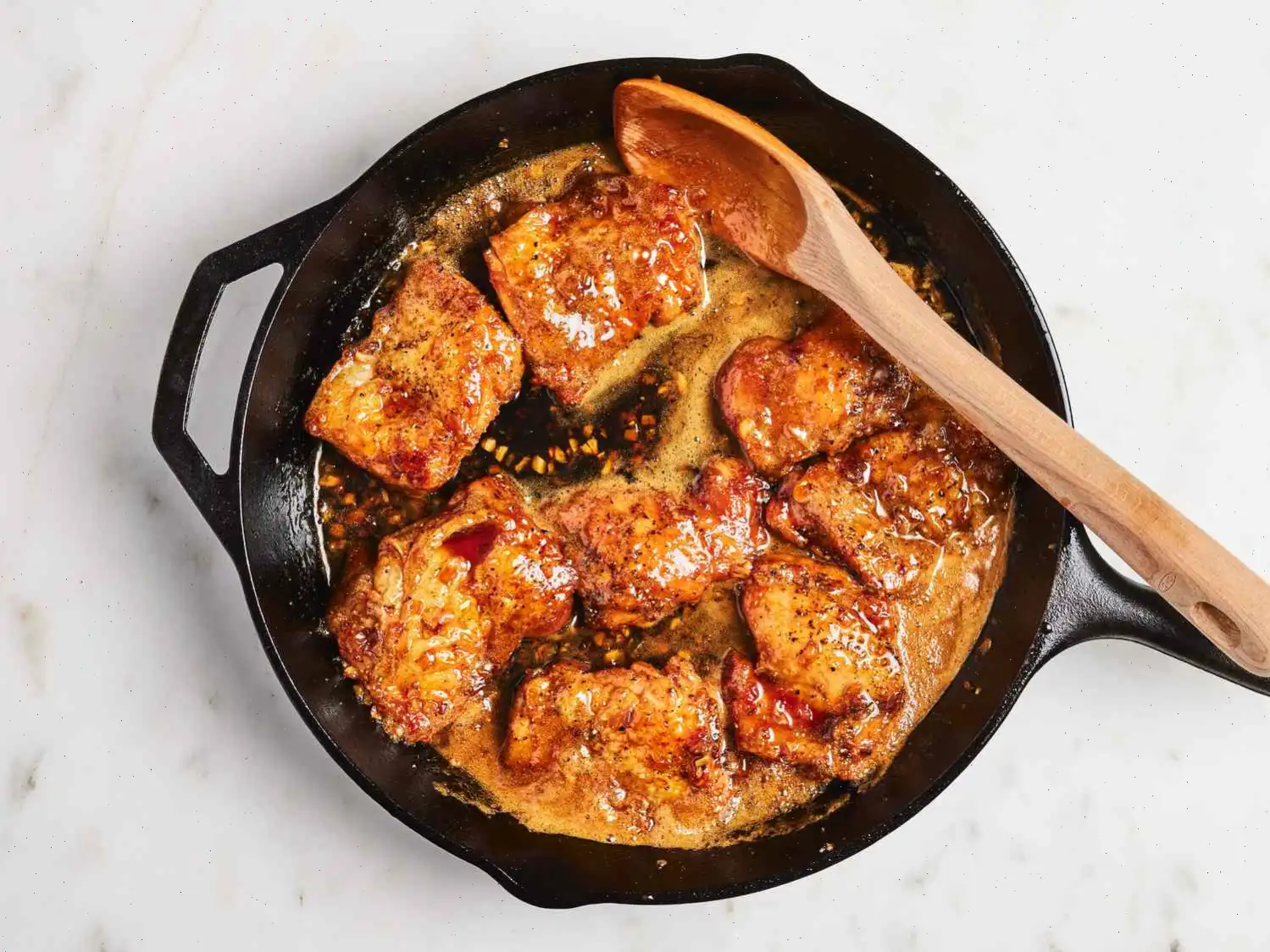 Honey Garlic Chicken Thighs Recipe