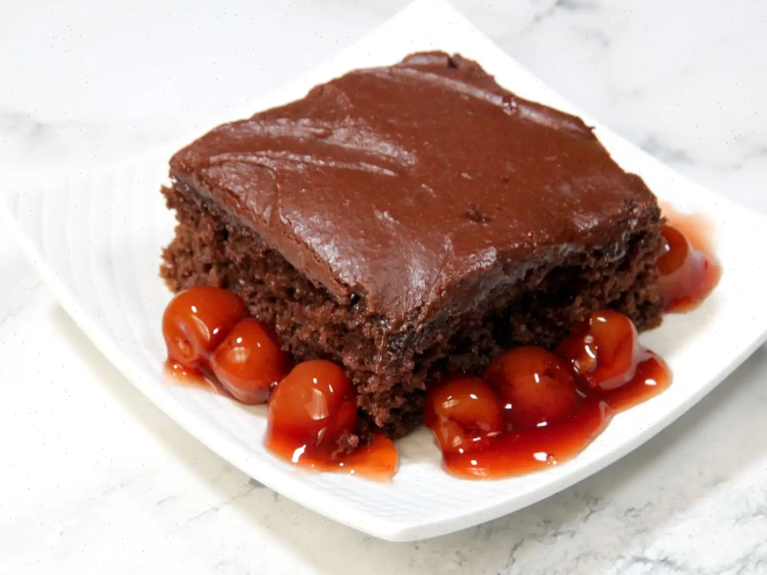 Cherry Devil's Food Cake Recipe