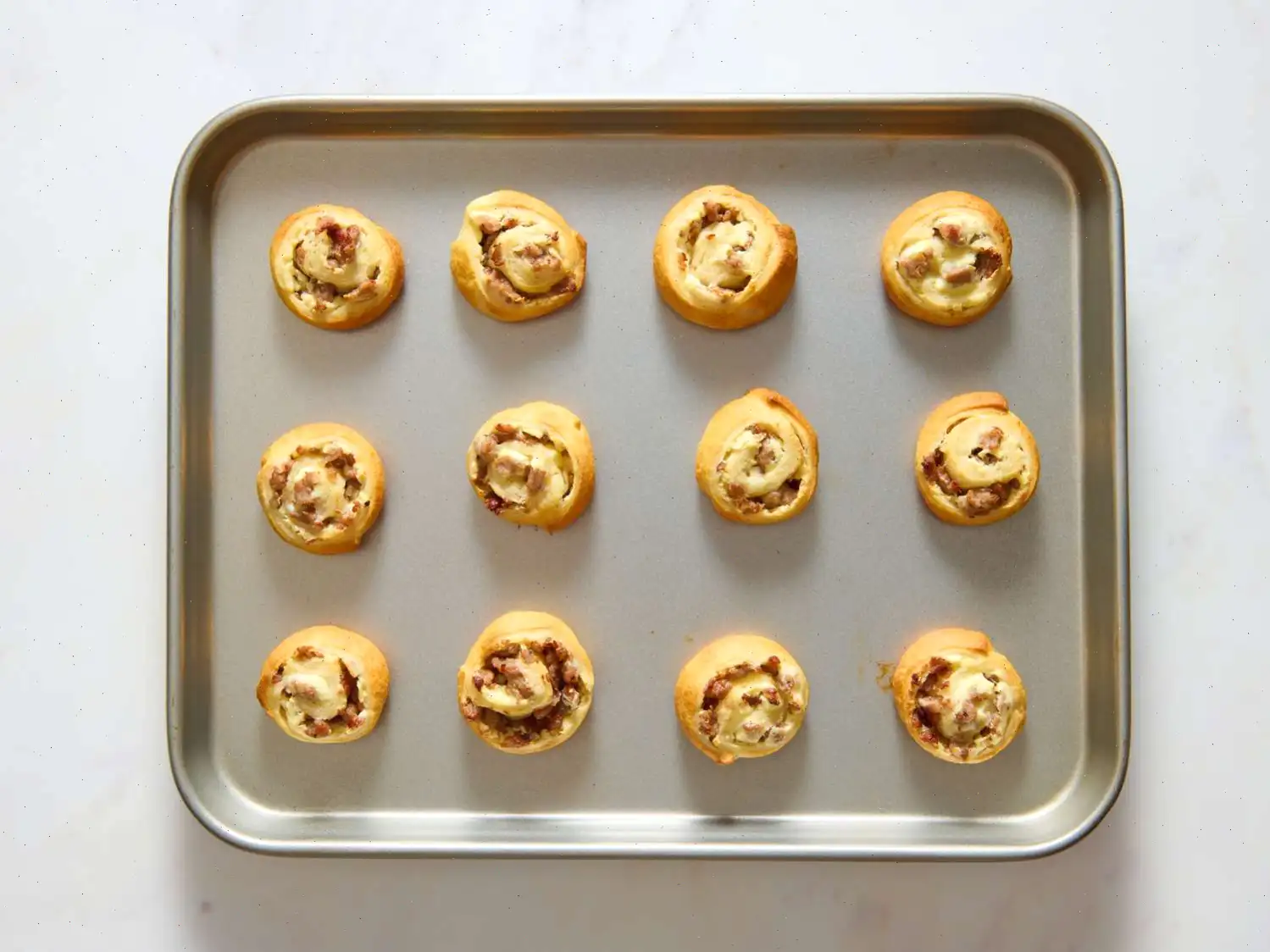 Sausage and Cream Cheese Pinwheels Recipe