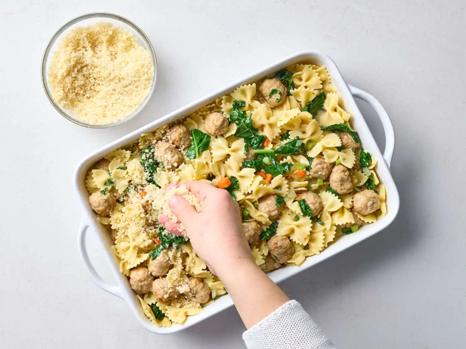 Italian Wedding Pasta Bake Recipe