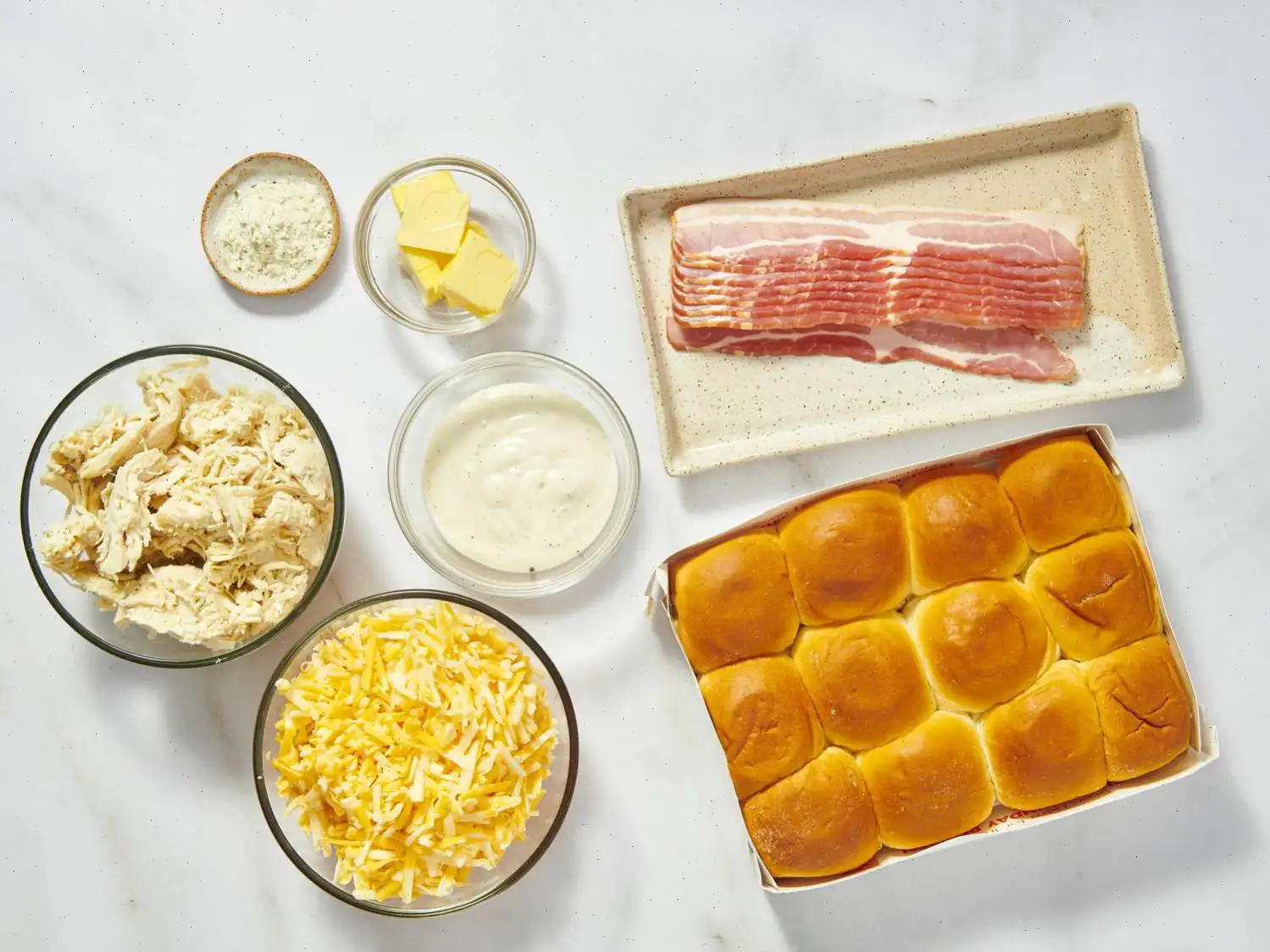 Chicken Bacon Ranch Sliders Recipe