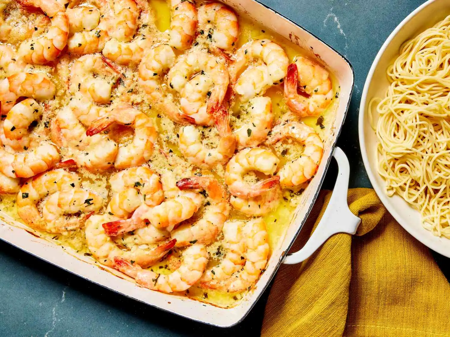 Shrimp Scampi Bake Recipe