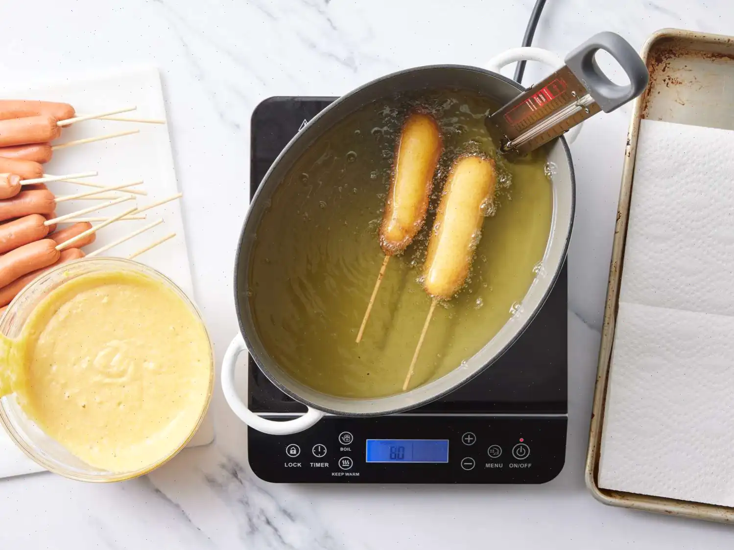 Homemade Corn Dogs Recipe