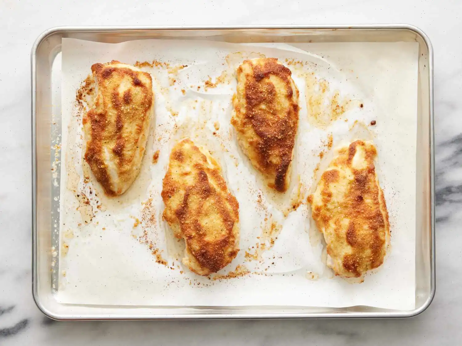 Easy Parmesan-Crusted Chicken Recipe