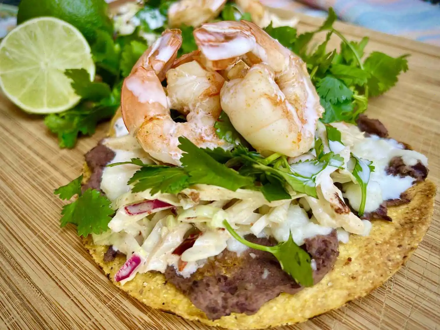 Shrimp Tostadas Recipe