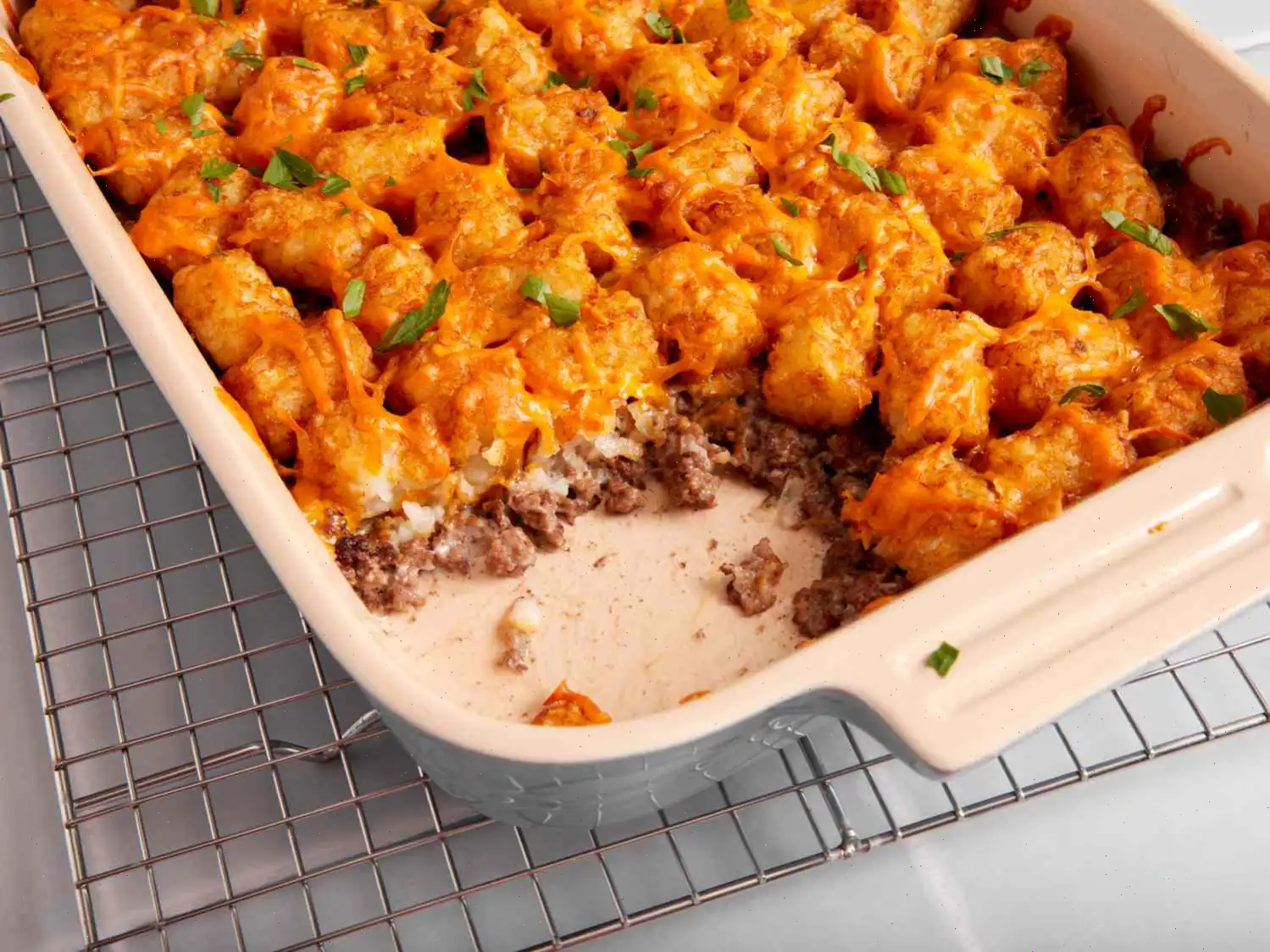 Tater Tot Casserole Recipe (with Video)