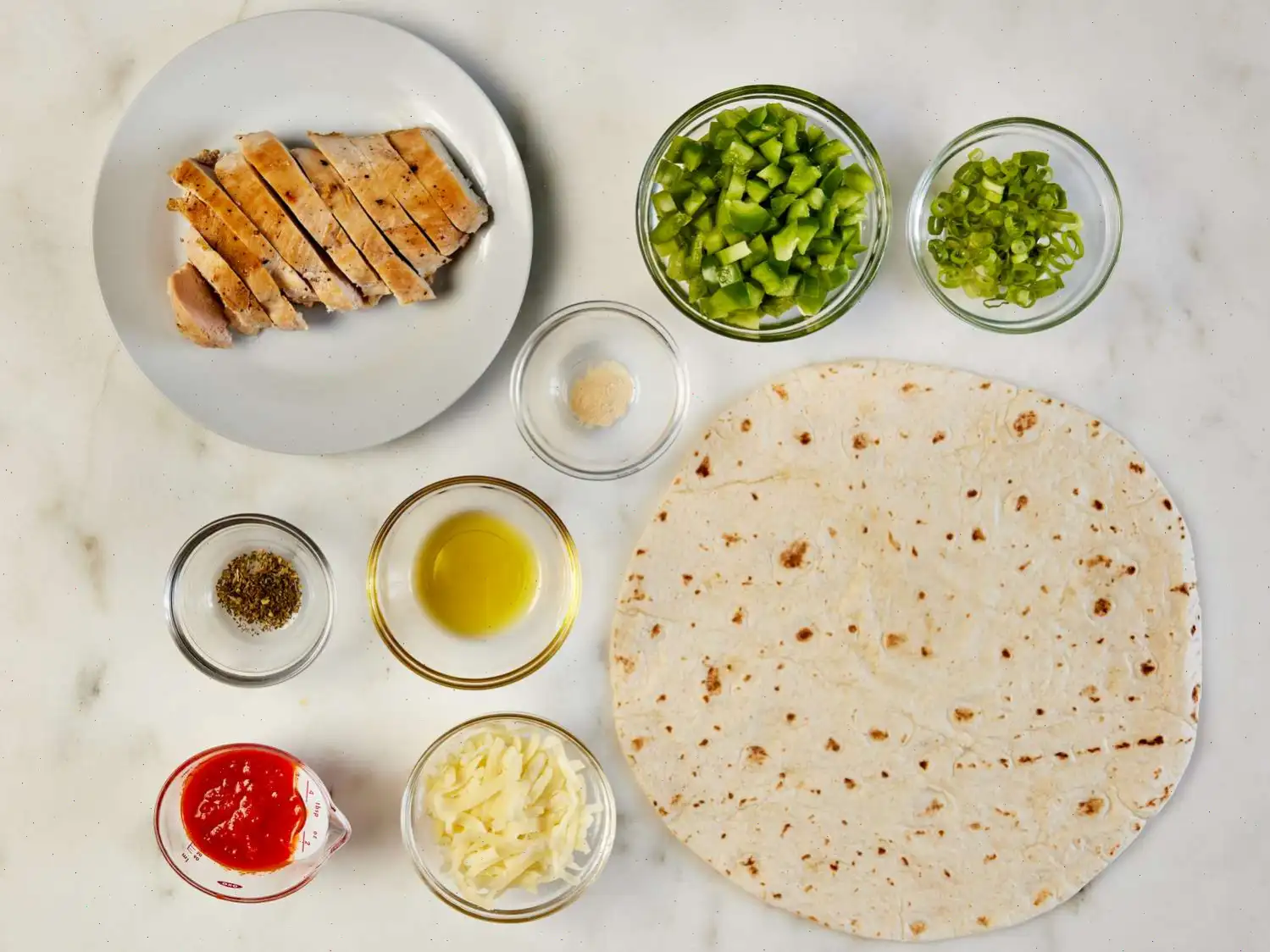 Easy Tortilla Pizza Recipe