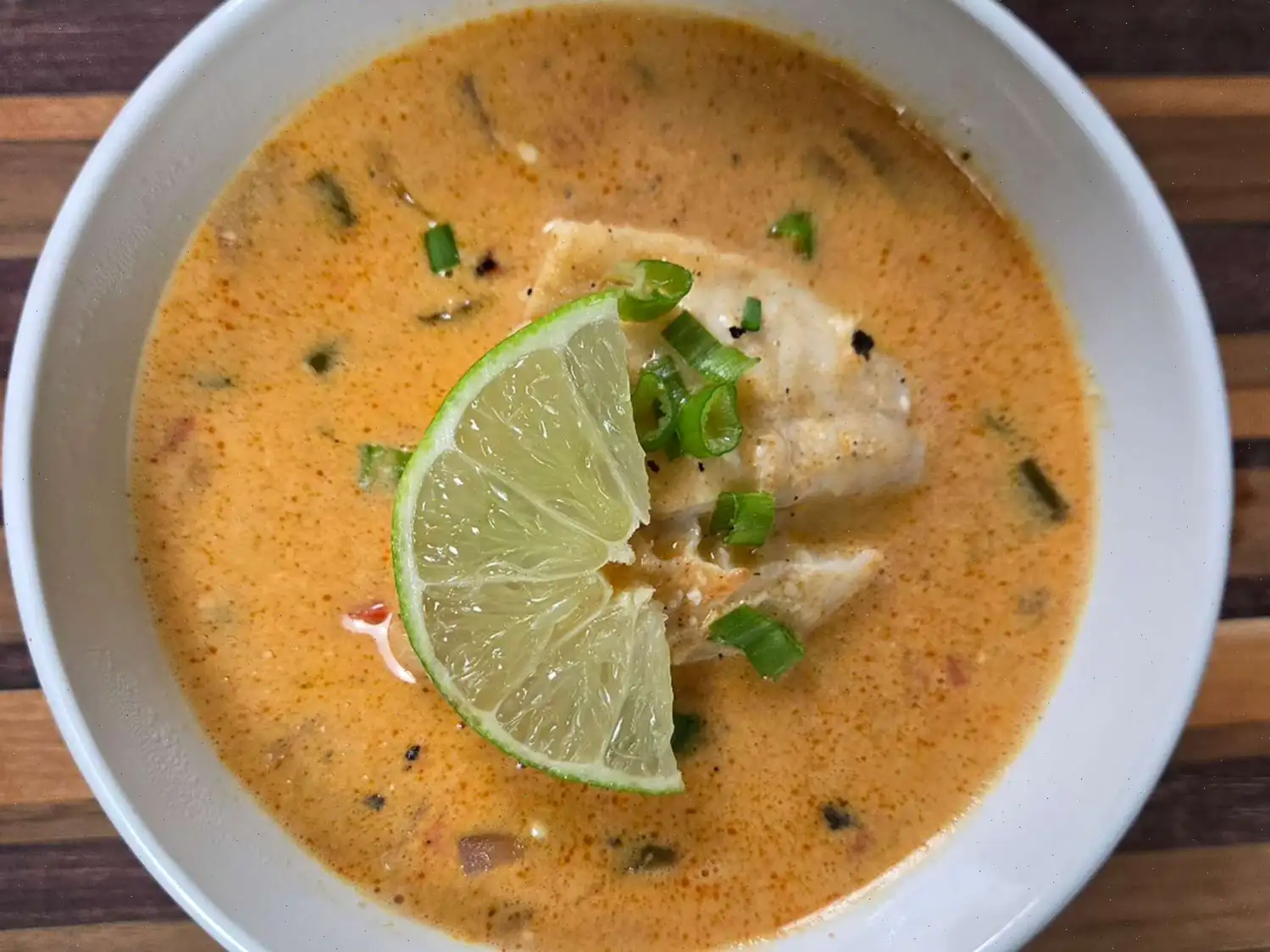 Coconut Lime Fish Soup Recipe