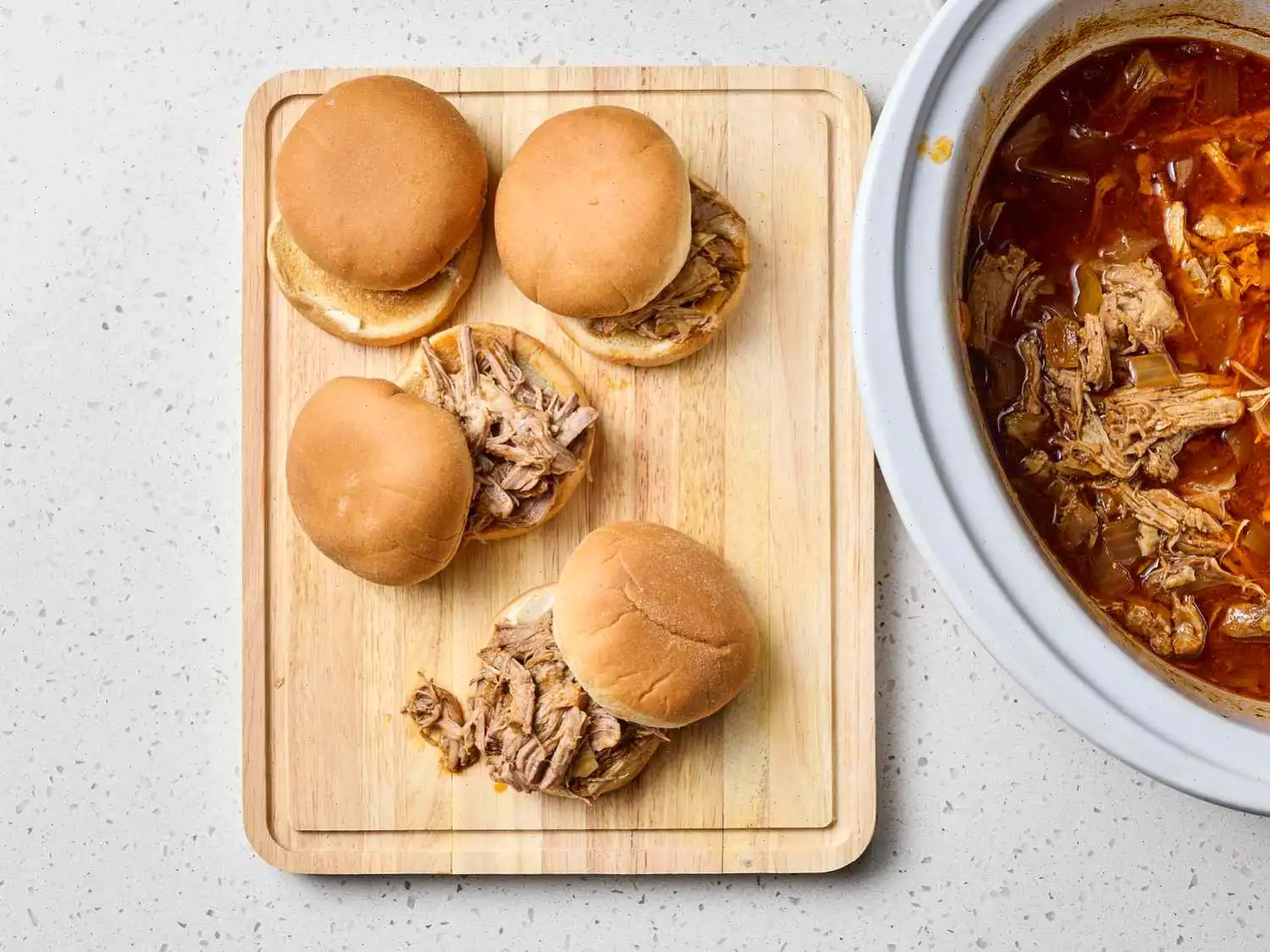 Slow Cooker Texas Pulled Pork Recipe (with Video)