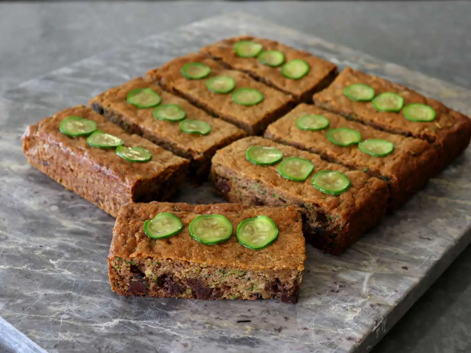 Chocolate Zucchini Bars Recipe