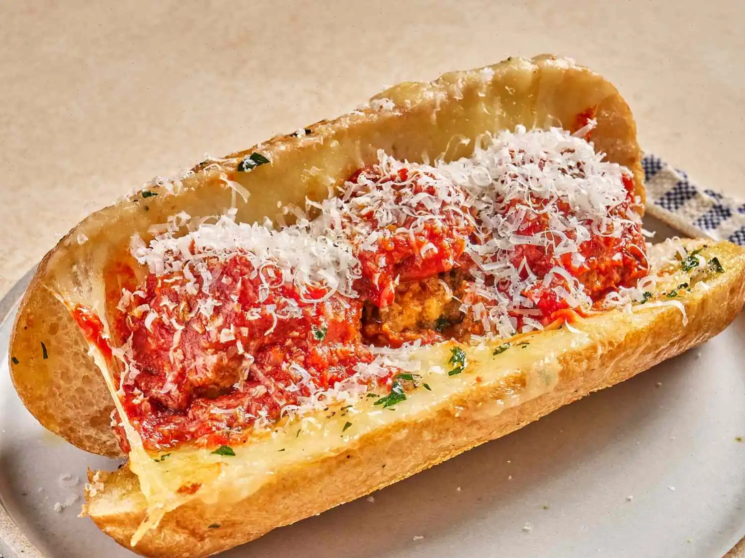 Garlic Butter Meatball Sub Recipe