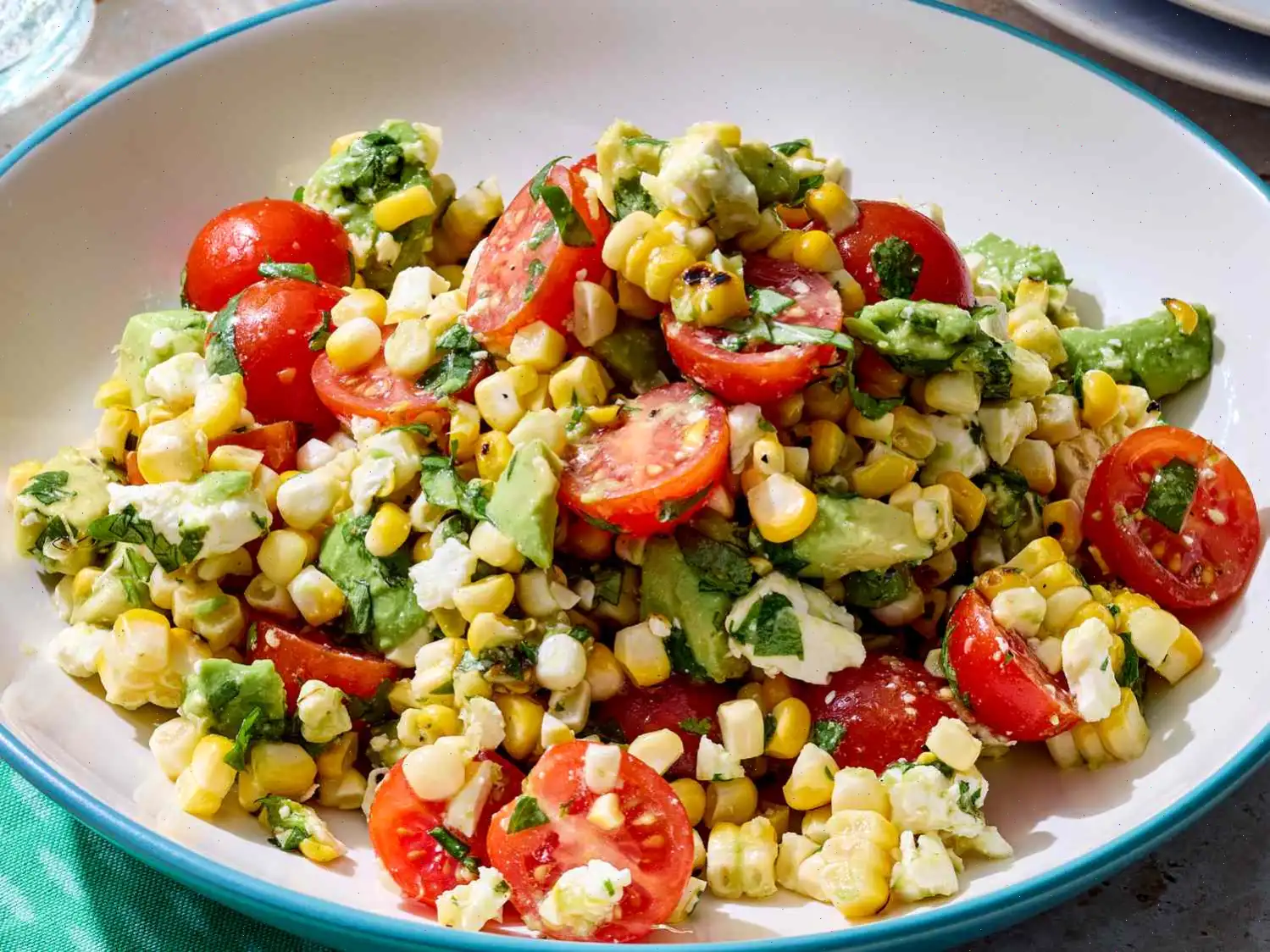 Grilled Corn and Avocado Salad Recipe