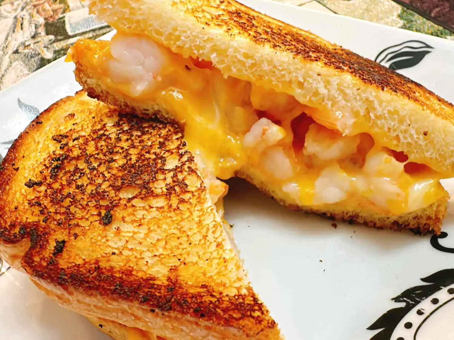 Shrimp Grilled Cheese Sandwich Recipe