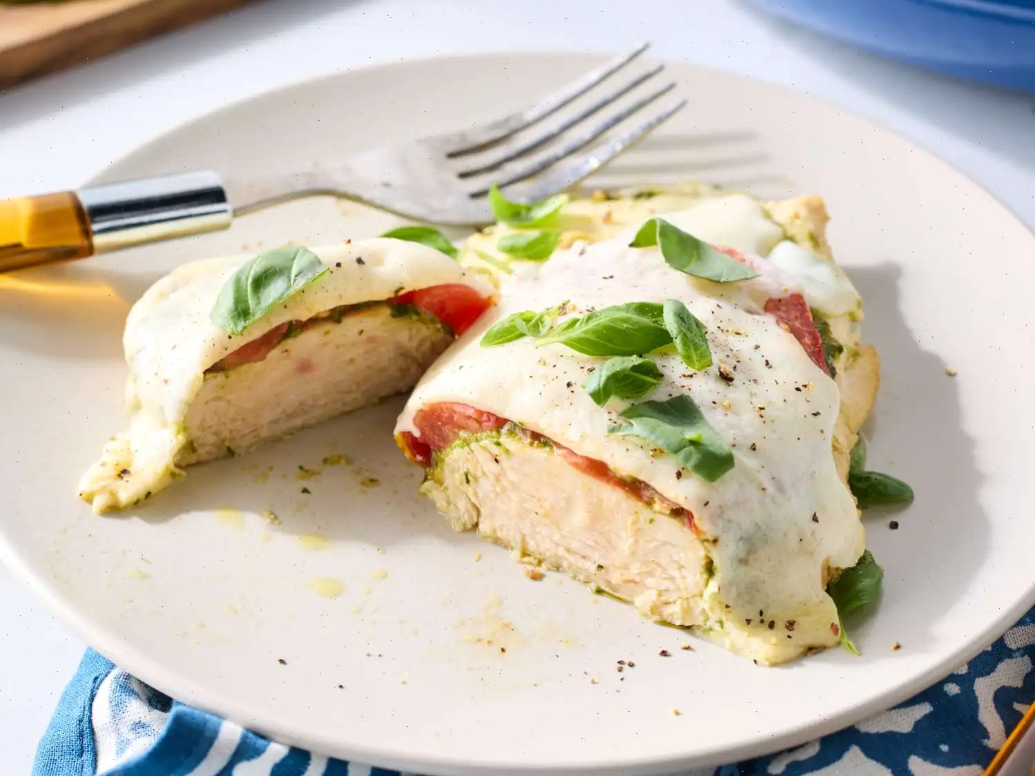 Pesto Chicken Caprese Recipe