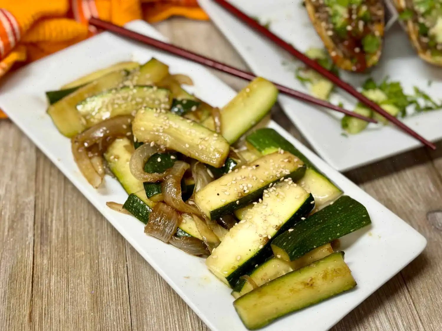 Hibachi Zucchini Recipe