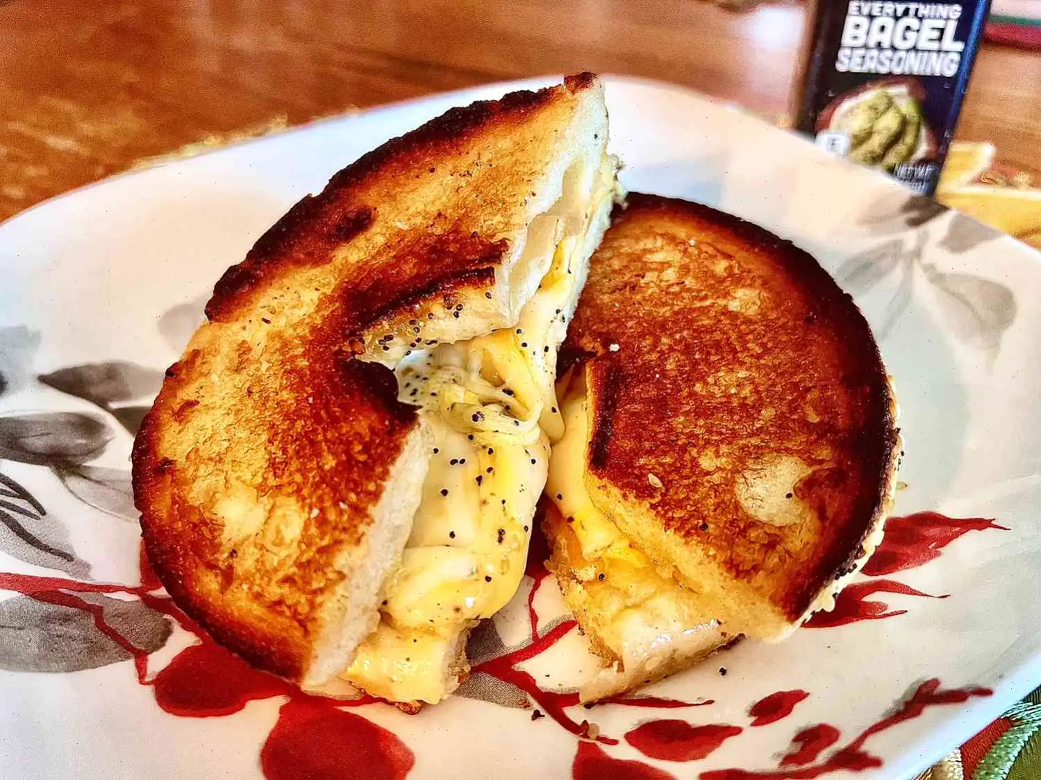 Everything Bagel Grilled Cheese Recipe