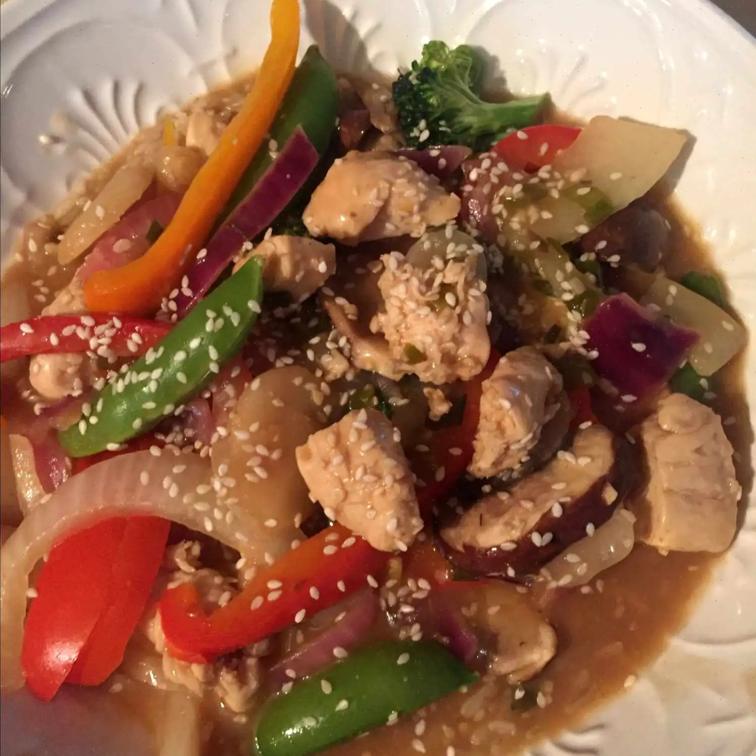 Garlic Chicken Stir Fry Recipe