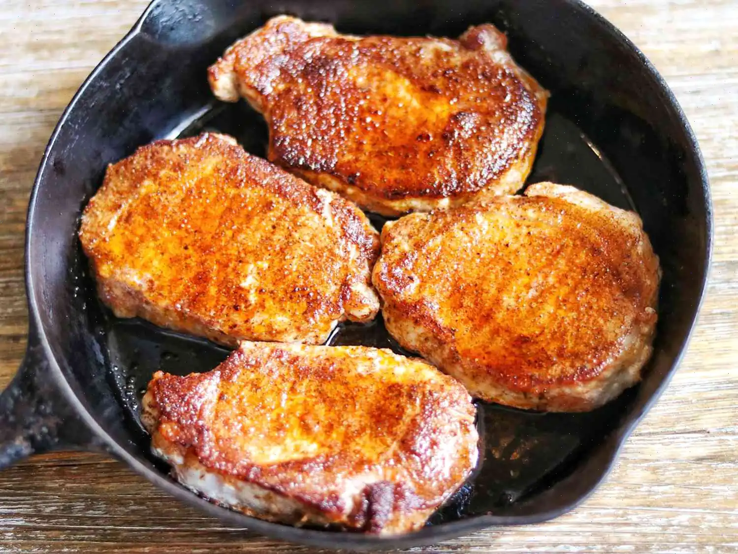 Cajun Spiced Pork Chops Recipe