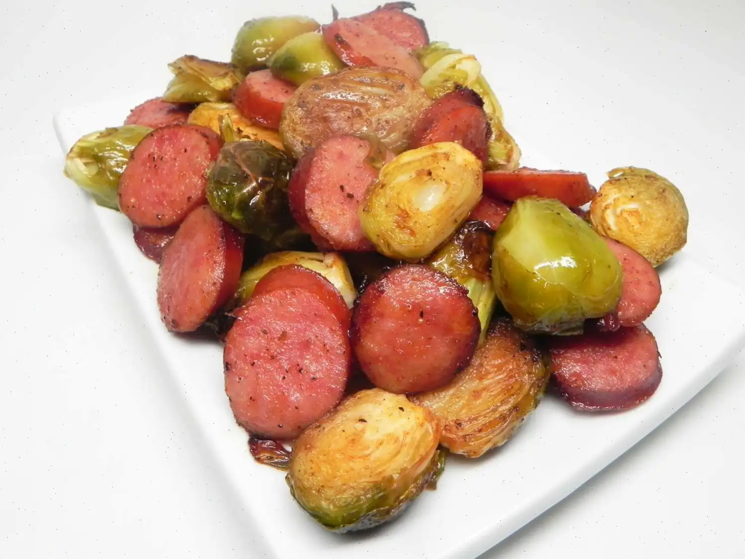 Roasted Brussels Sprouts and Kielbasa Recipe