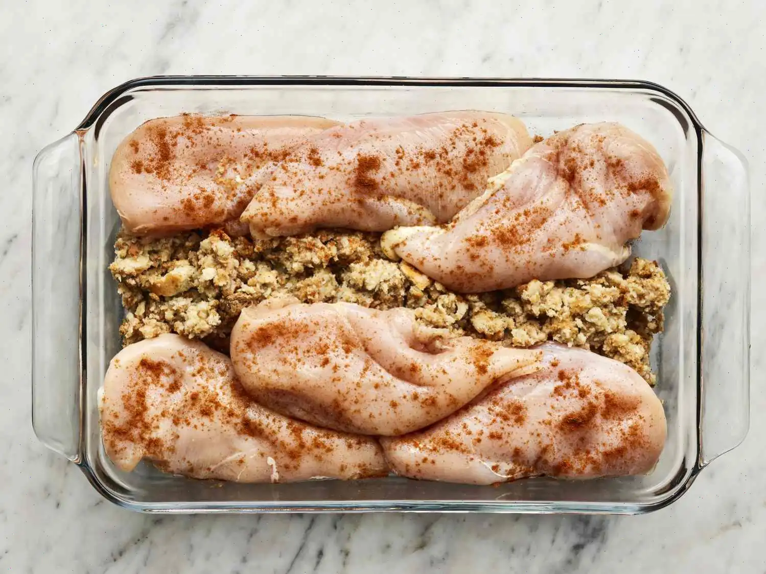 One-Dish Chicken and Stuffing Bake Recipe