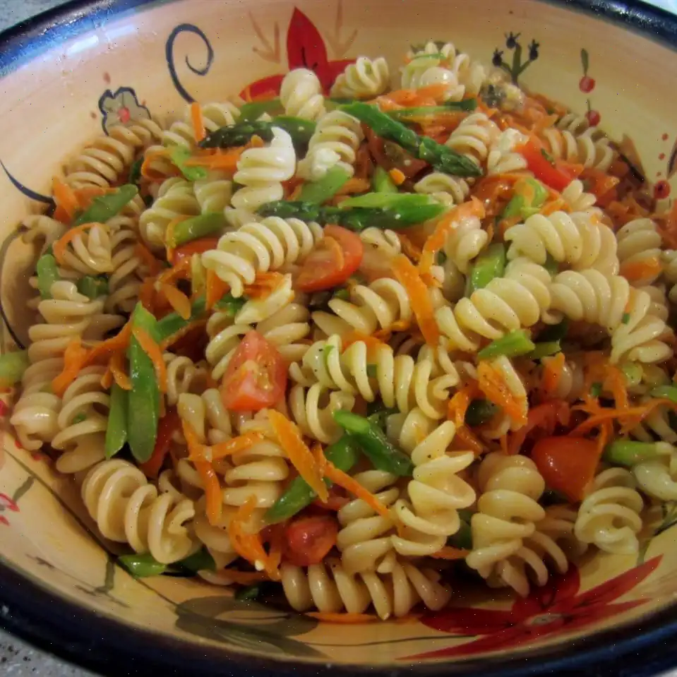 Whole Wheat Rotini Pasta Salad Recipe