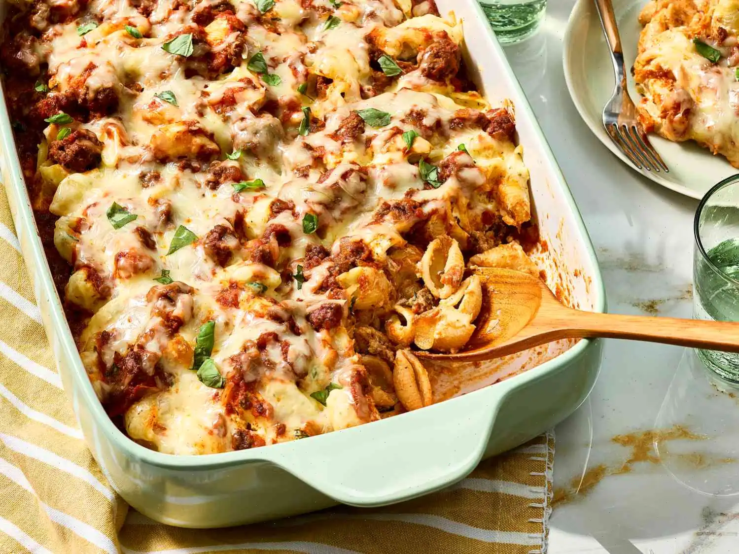 Unstuffed Shells Pasta Bake Recipe