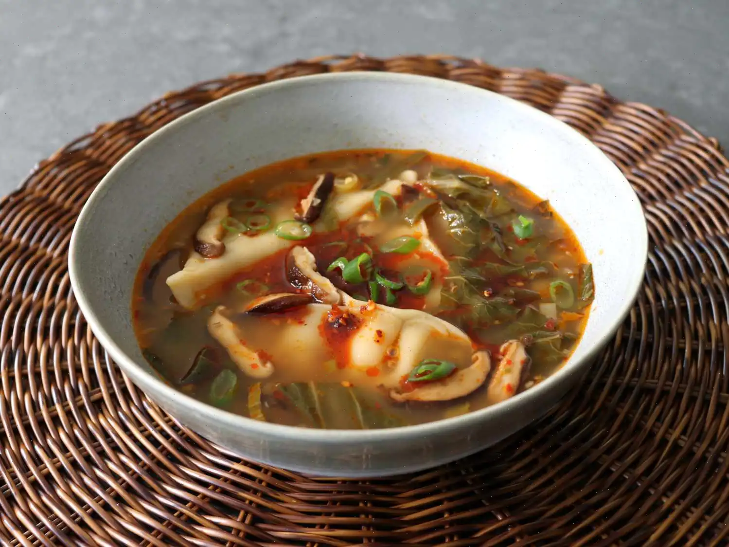 Spicy Potsticker Soup Recipe