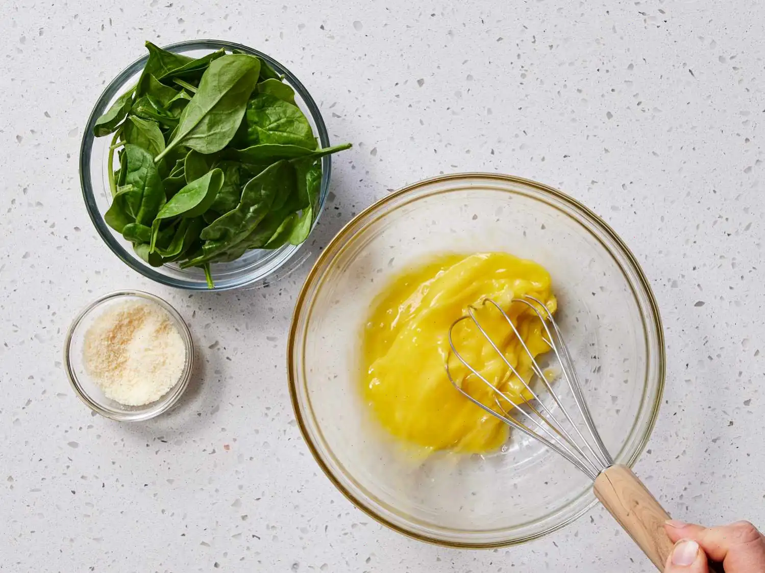 Baby Spinach Omelet Recipe