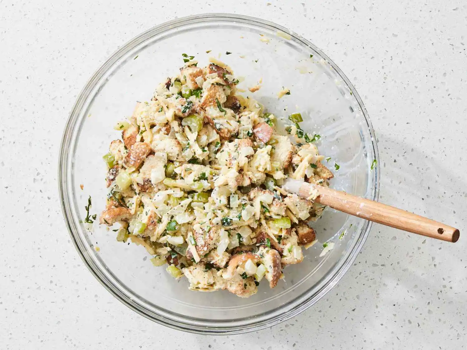 Stuffing Bread Pudding Recipe