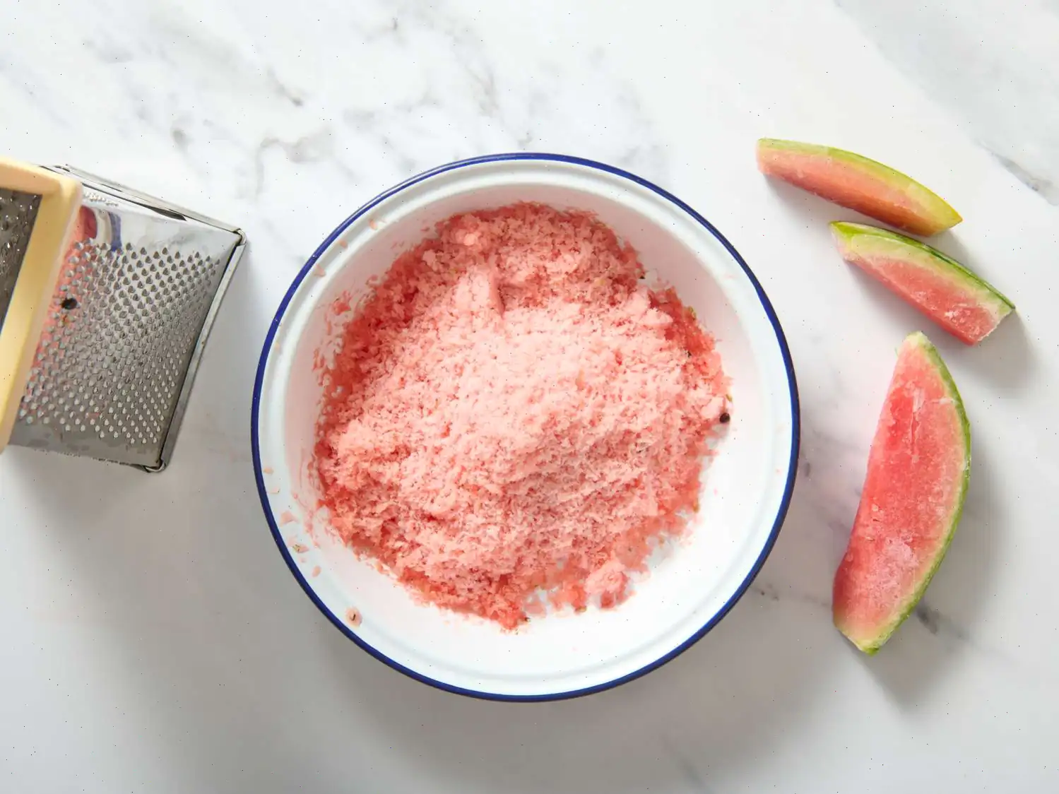 Watermelon Snow Cups Recipe